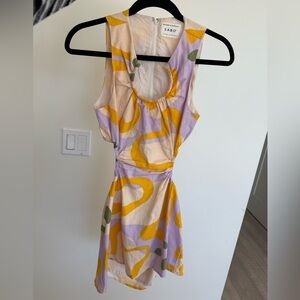 Mini Dress with Open Back